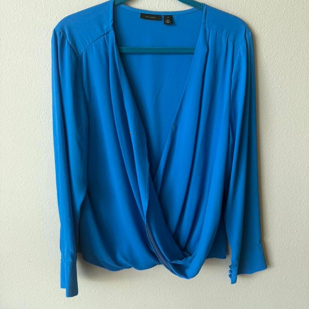 Halogen Women's Blue Blouse